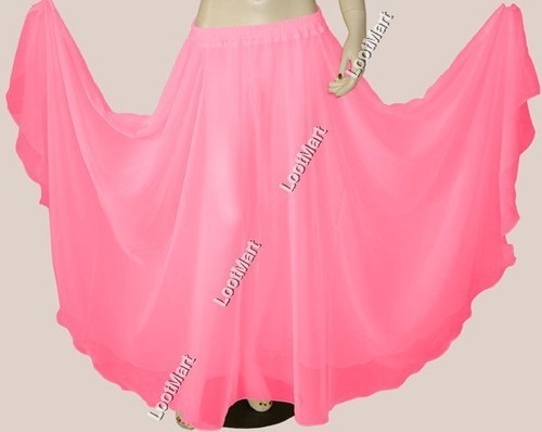 Belly dance pink full circle - belly,