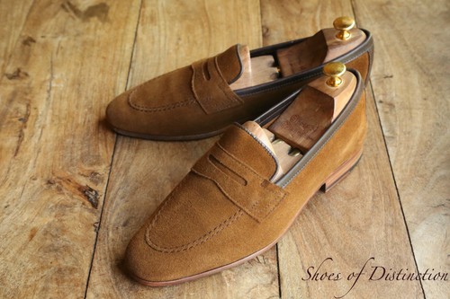 Loake darts brown suede - loake,