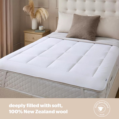 Mattress topper natural wool - mattress,