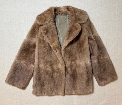 Vintage real fur mink coat - real,