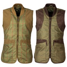 Mens Shooting Waistcoat Tweed Print Men's Gilet Bodywarmer Vest 2 Colour Rydale