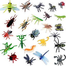 24 Pcs Bugs Toys for Kids, Bug