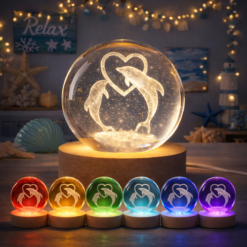 Real glass crystal ball - real,