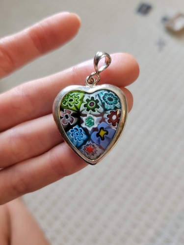 Vintage sterling silver murano - vintage,