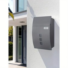 Large Wall-Mounted Mailbox -