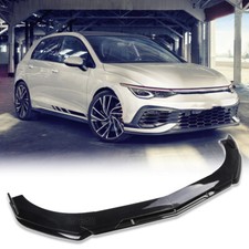 For VW Golf MK7.5 MK7 MK6 MK5 GTI  Front Bumper Lip Spoiler Chin Splitter Glossy