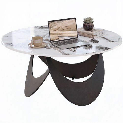 Homcom coffee table sintered - table,