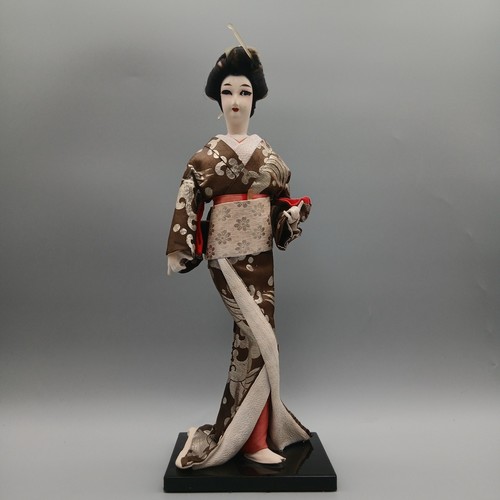 Vintage japanese geisha doll - japanese,