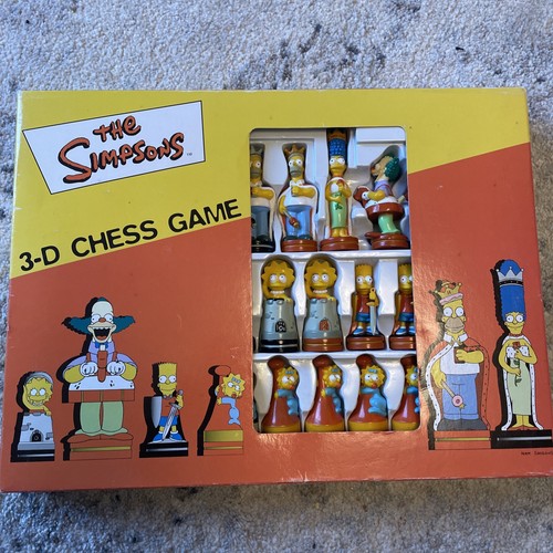 The simpsons chess set - simpsons,