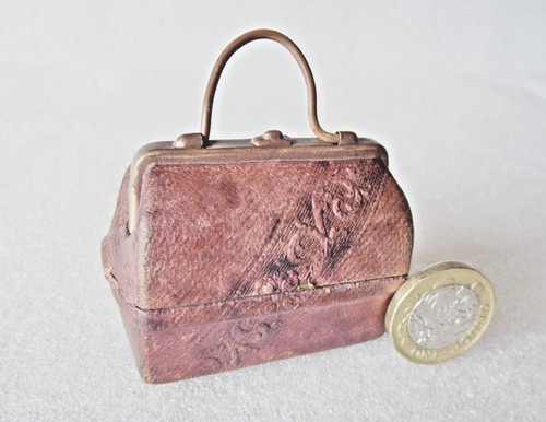 Novelty brown leather clad - leather,