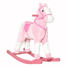 HOMCOM Rocking Horse Toy Plush