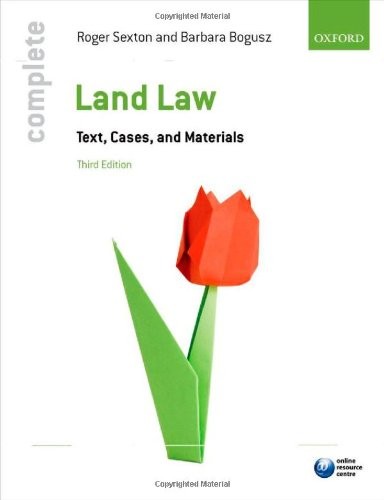Complete land law text - land, law:
