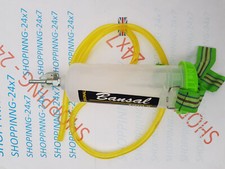 MOTORCYCLE 300ML AUXILIARY FUEL TANK & CARB BALANCING TOOL GREEN