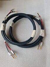 Audioquest Type 4 Hyperlitz OFC, Nakamichi 4mm banana speaker cables 3m pair,
