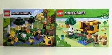 LEGO Minecraft - 21165 - The Bee Farm  & 21241 - The Bee Cottage -  New, Sealed.