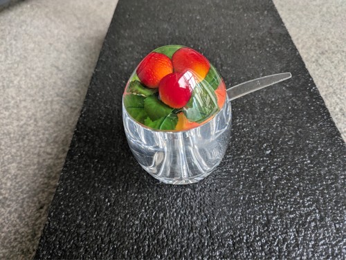 Lucite acrylic jam preserve - lucite,