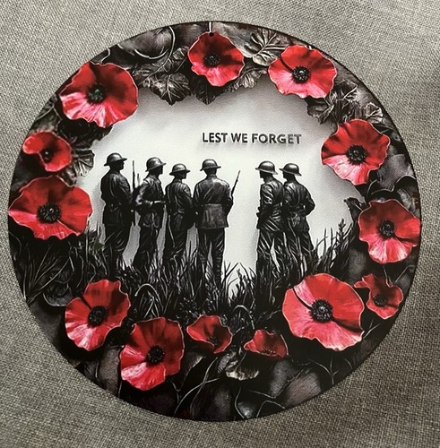 Lest forget metal wall - lest,