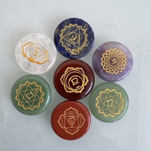 Chakra multistone pyramid - multistone,