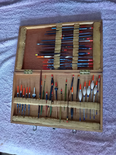 Vintage wooden fishing float - vintage,