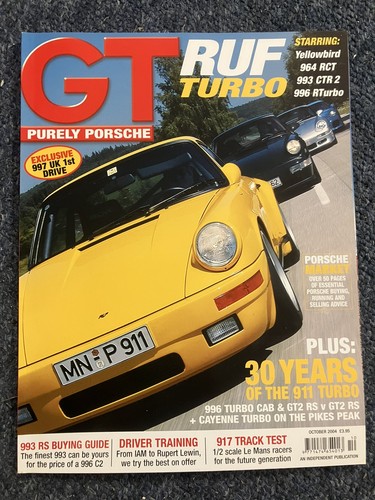Porsche october 2004 ruf - gt,