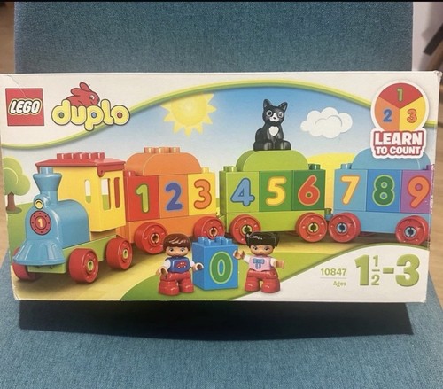 Lego duplo number - number, train
