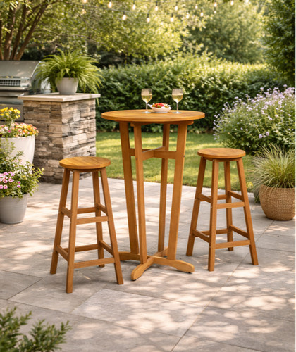 Wooden garden bar set - bar,
