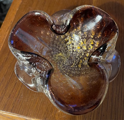 Vintage murano gold silver - vintage,