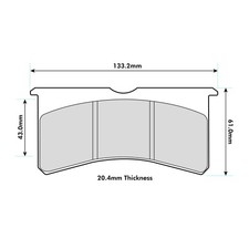 Ferodo DS1.11 Brake Pads To