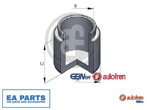 Piston brake caliper for - piston,,