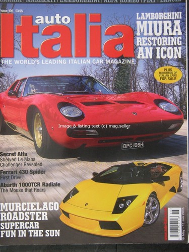 Auto italia may 2005 - may,