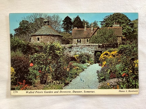 Walled priory garden and - walled,