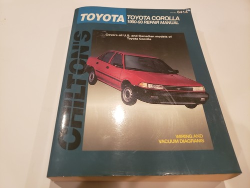 Chilton 1990 1993 toyota - chilton:, 1990-1993