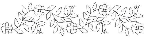 Embroidery transfer iron - embroidery, on