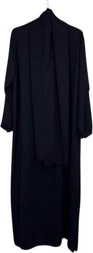Elegant polyester abaya set - elegant,