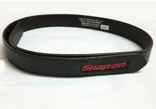 Genuine leather snap - leather, on