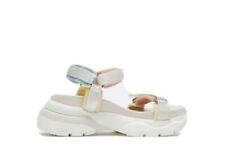  Zara  Flat Contrast Coloured Sporty Sole SandalsSizes 7 (EU 40)
