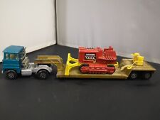 P430-MATCHBOX SUPERKINGS K-23 SCAMMELL LOW LOADER AND BULLDOZER