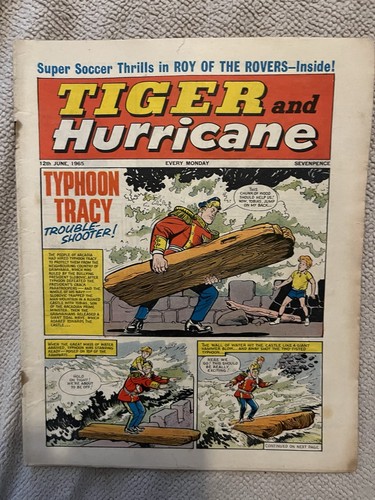 Tiger and hurricane comic 12th - and,