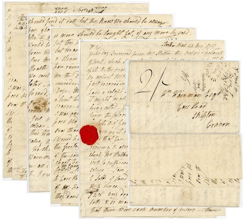1813 letter horsfall - 1813,