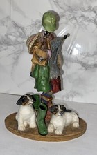 The Leonardo Collection ‘Home Sweet Home’ 1988 6”/16cm Tall Dogs Countryside