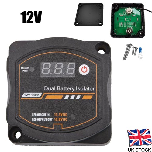 Led split charge relay new - new, 12v