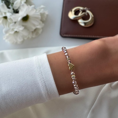 Handmade white bead - handmade,