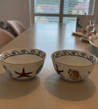 Richard Ginori 1735 Il viaggio di Nettuno Small Bow ⍉ 11.3cm Set of Two