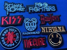 Ultimate Set Of 8 Iron On Festival Patches  Heavy Metal Punk & Rock Bands