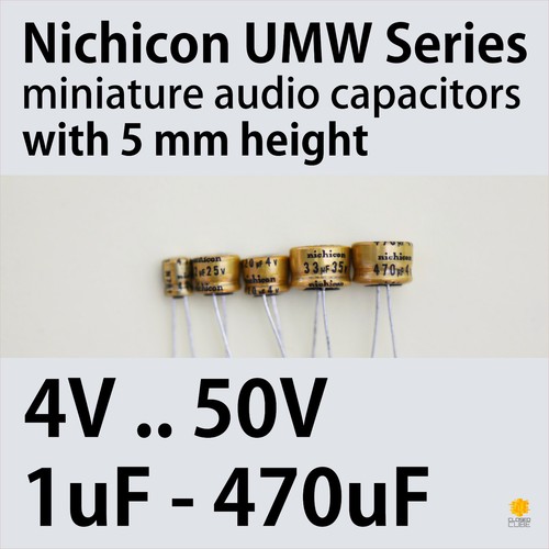 Nichicon umw 50v - nichicon,