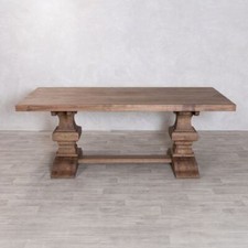 Rustic extending dining - dining, table