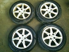 2015 PEUGEOT 208 15" ALLOY WHEELS & 185/65/15 TYRES