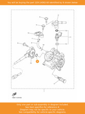 YAMAHA O-ring, 1DX-14562-00