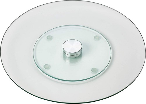 Tempered glass lazy susan case - tempered,