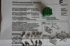 Housing wiring harness Webasto Eberspächer thermal top, connector, plug module clock